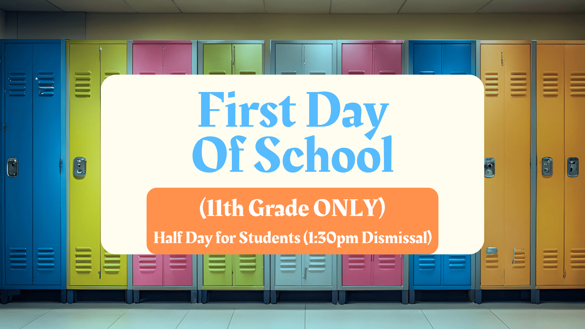Copy Of Pink And Blue First Day Rules Modern Presentation