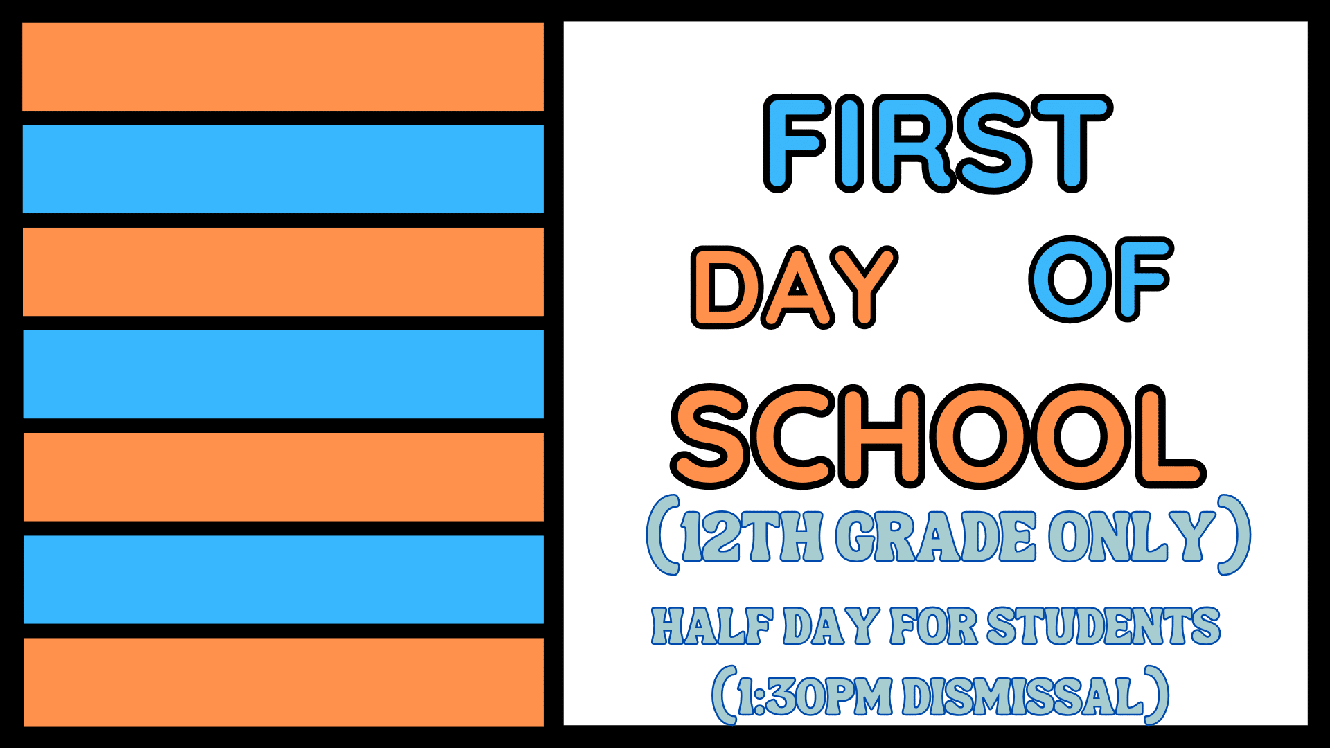 First Day Of School Discussion Topics SEL Presentation In Colorful Rainbow Lined Style
